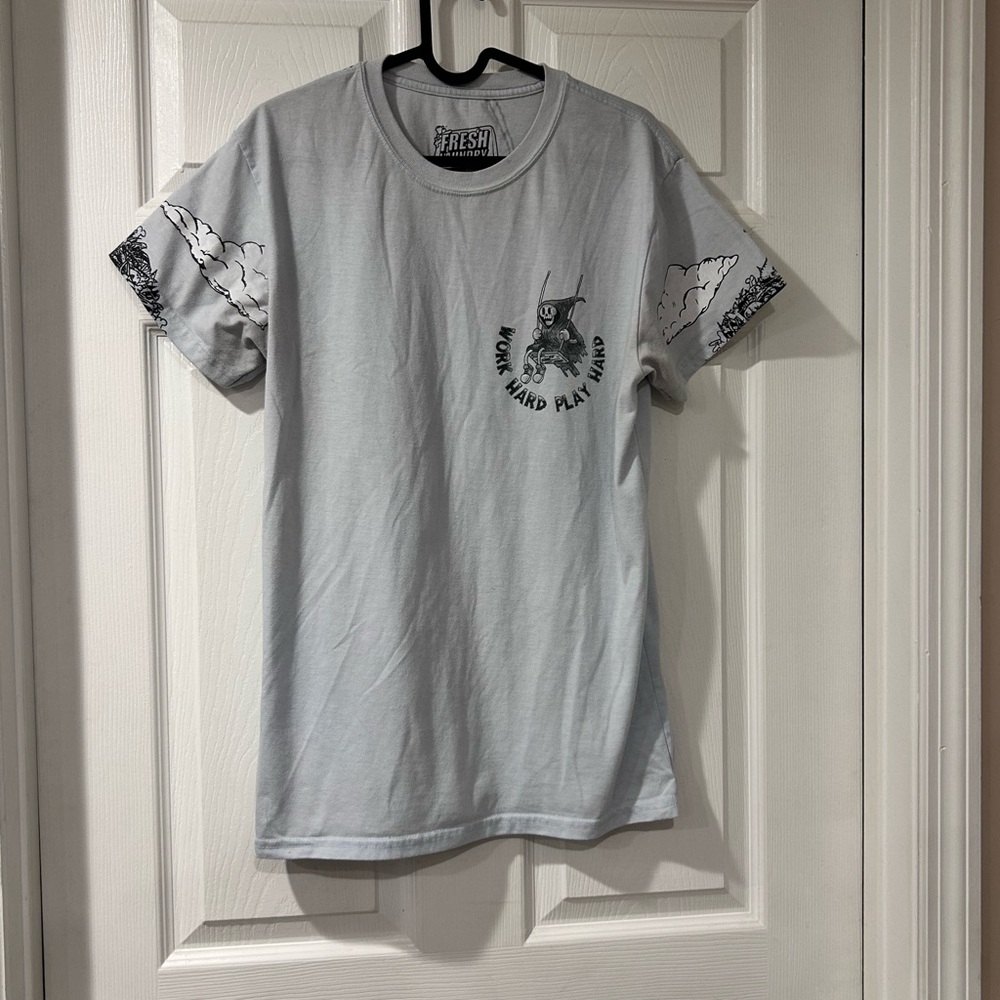 Fresh Gray Short Sleeve Tee